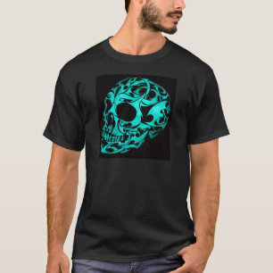 gotischer Schädel 3D T-Shirt