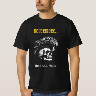 Gotischer Spaß mit Raven und Skull T-Shirt