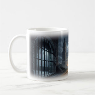 Gotischer Sturm Kathedrale Mystery Szene Tasse