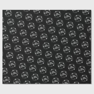 Gotischer WeihnachtsKranz Geschenkpapier