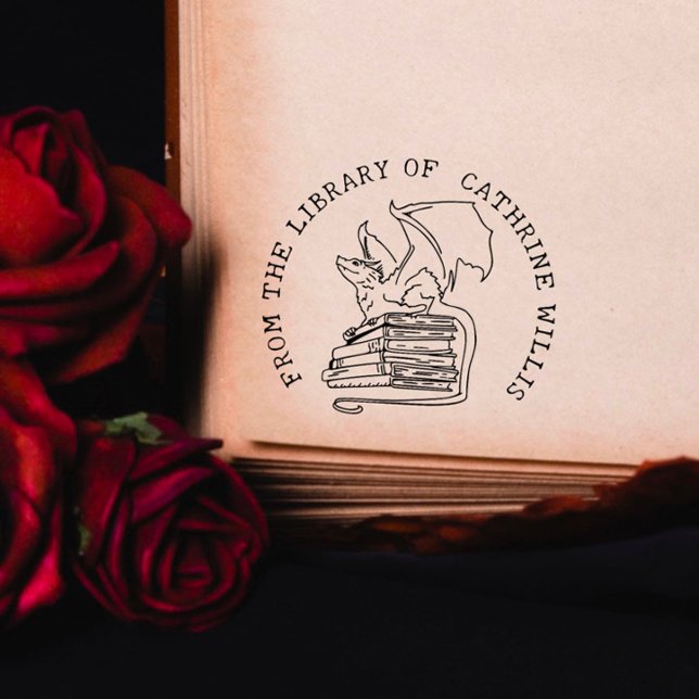 Gotisches Drachenbuch aus der Bibliothek Gummistempel (Von Creator hochgeladen)