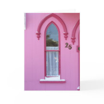 Gotisches Fenster und Schnee - Martha's Vineyard