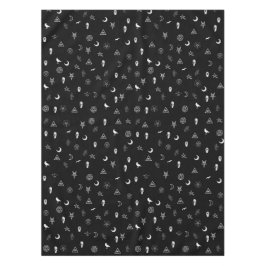 Gotisches geheimnisvolles Symbol-Muster Tischdecke