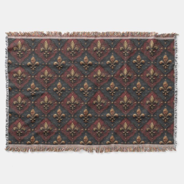 Gotisches geschnitztes Holzwerk Muster (2) Decke (Vorderseite)