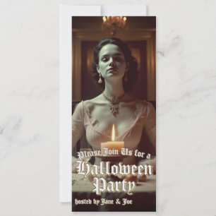 Gotisches Halloween-Bankett in Candlelight