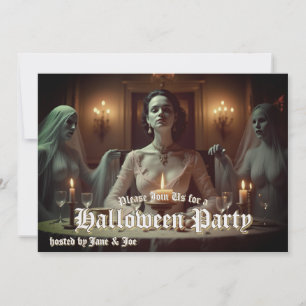 Gotisches Halloween-Bankett in Candlelight