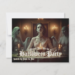 Gotisches Halloween-Bankett in Candlelight