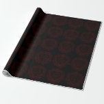 Gotisches Hochzeitszettel für Rotes und Schwarzes  Geschenkpapier<br><div class="desc">Unser schönes rotes und schwarzes Herz Gothic Wedding Wrapping Paper ist dunkel,  aber schön mit unserem künstlerischen Scrolldesign. Sie sind in einer Sammlung von mehreren Gegenständen entworfen,  sodass Ihre gesamte Hochzeit mit dem gleichen Stil koordiniert werden kann!</div>