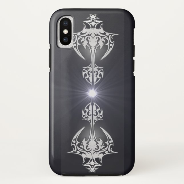 Gotisches Kreuz Case-Mate iPhone Hülle (Rückseite)