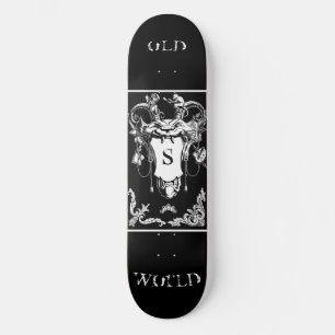 Gotisches Monster antike architektonische Dekorati Skateboard