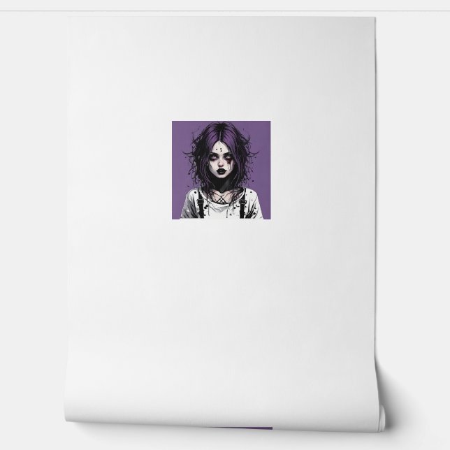 Gotisches Papier Tapete (Abrollen)