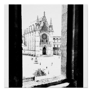 Gotisches Paris. Sainte-Chapelle de Vincennes. Fra Poster