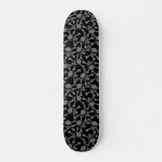 GOTISCHES SCHÄDEL-KNOCHEN-MUSTER SKATEBOARD