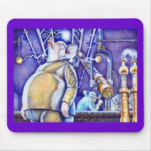 Gotisches Schwein Mousepad