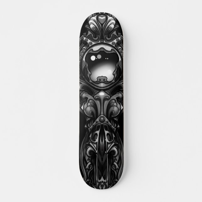 Gotisches Skateboard (Vorne)