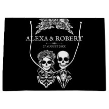 Gotisches Skelett Rose Hochzeitsfeiern