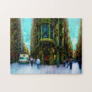 Gotisches Viertel von Barcelona. Puzzle