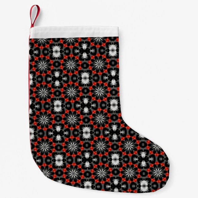 Gotisches Weihnachtsdesign Kleiner Weihnachtsstrumpf (Vorderseite)