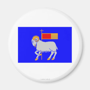 Gotlands län Flagge Magnet