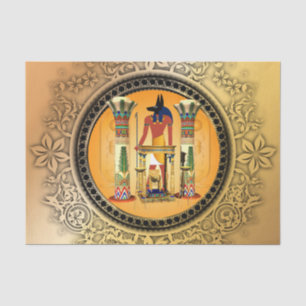 Gott Anubis Seidenpapier