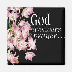 Gott beantwortet Gebets-tropischen Magnet