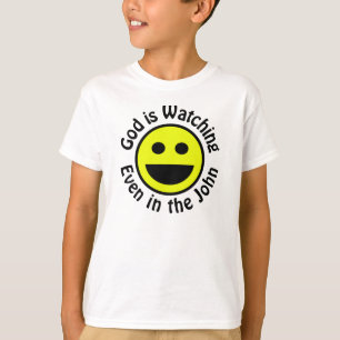 Gott beobachtet T - Shirt