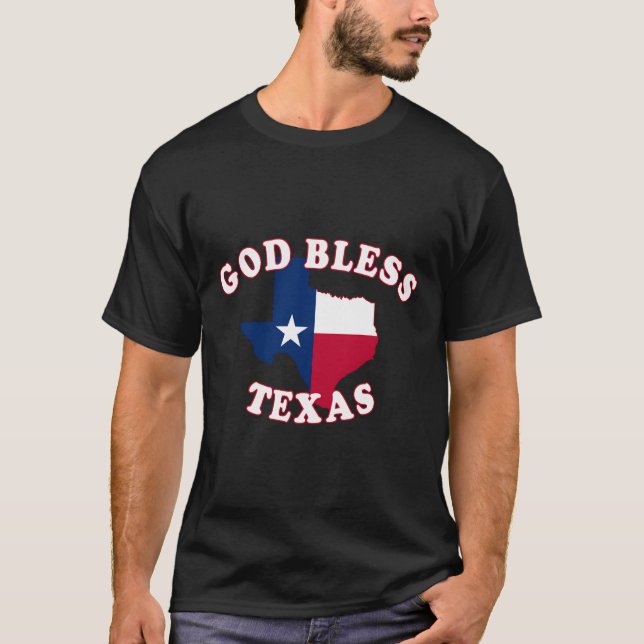 Gott Bless Texas T-Shirt (Vorderseite)