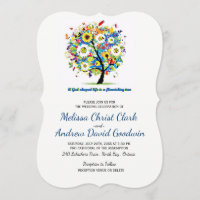 Gott Blühend Baum Christliche Hochzeit