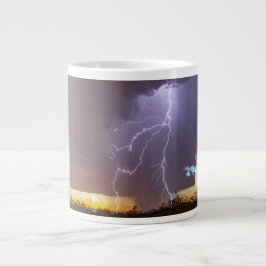 Gott der Herrlichkeit Thunders Psalm 105:39 KJV Jumbo-Tasse