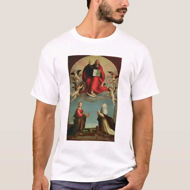 Gott, der nach St Mary Magdalen und St. Catheri T-Shirt (Vorderseite)
