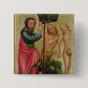 Gott der Vater bestraft Adam und Eve Button