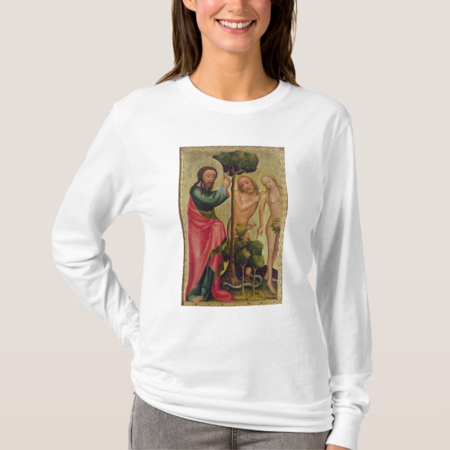 Gott der Vater bestraft Adam und Eve T-Shirt (Vorderseite)