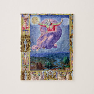 Gott des Latein-8880 fol.182v der Vater, vom Psalt Puzzle