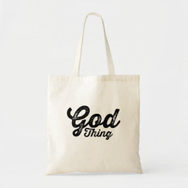 Gott Ding Christliche Inspiration Tragetasche