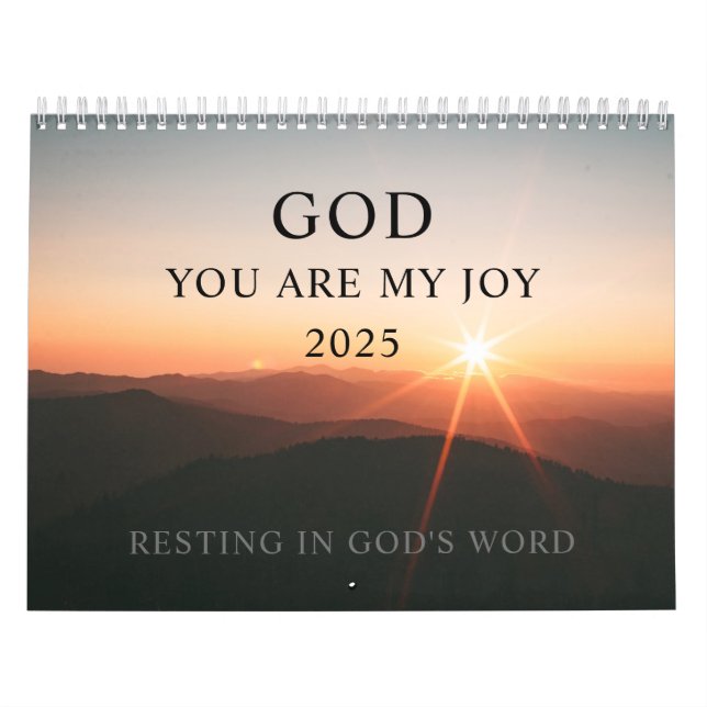 Gott, du bist meine Joy Scripture Meditation Kalender (Titelbild)