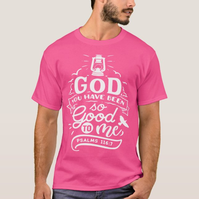 Gott, du warst so gut zu mir Jesus religiös T-Shirt (Vorderseite)