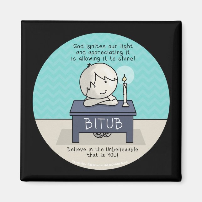 Gott entzündet unser Lichtmagazin Magnet (Vorne)