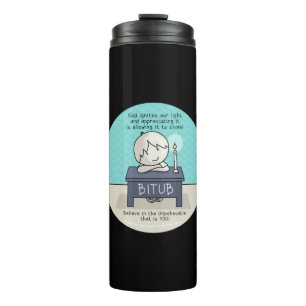 Gott entzündet unseren Light Thermal Tumbler Thermosbecher