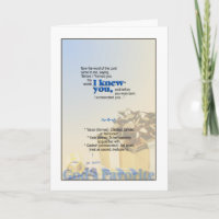 Gott erfreut sich in Ihnen - Jeremiah 1:5
