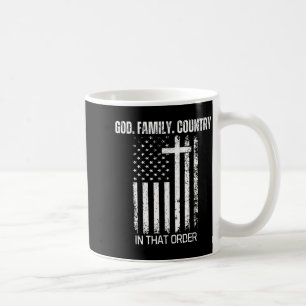 Gott Familie Land In Ebendieser Reihenfolge Patrio Kaffeetasse