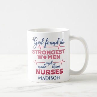 Gott fand eine starke Frauennahrung Kaffeetasse
