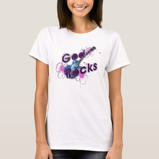 Gott-Felsen! T-Shirt (Vorderseite)