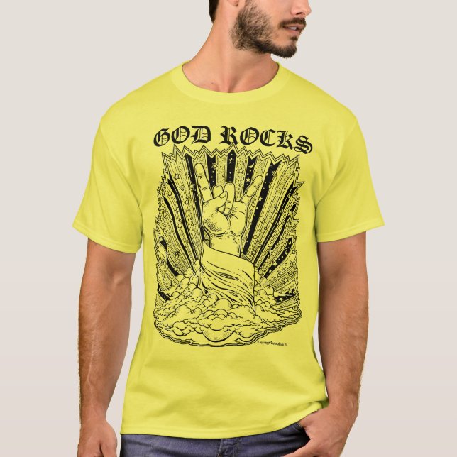 GOTT-FELSEN T-Shirt (Vorderseite)