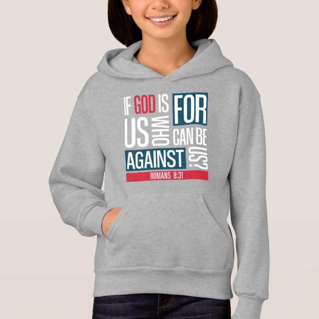 Gott für uns hoodie (Vorderseite)