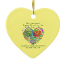 Gott gab dir einen Fingerabdruck