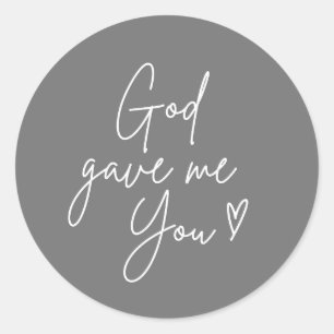 Gott gab mir deinen Sticker