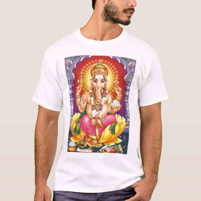 Gott Ganesha T-Shirt (Vorderseite)
