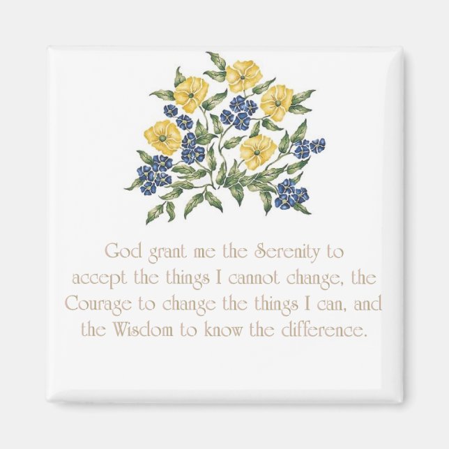 Gott gebe mir... magnet (Vorne)