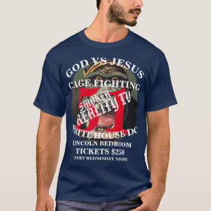 GOTT GEGEN JESUS KÄFIGKAMPF WASHINGTON DC LINCOLN T-Shirt