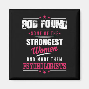 Gott gemachter Psychologe-unglaublich witzig Magnet